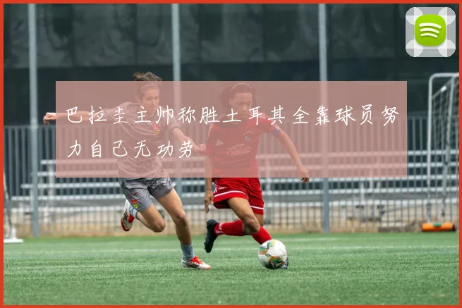 巴拉圭主帅称胜土耳其全靠球员努力自己无功劳